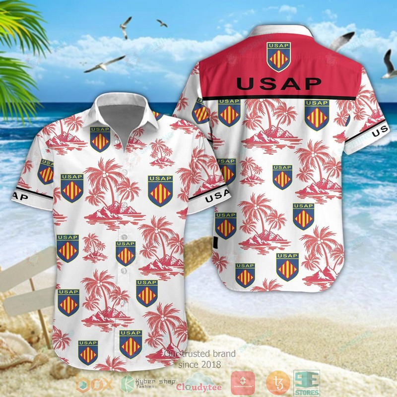 USA Perpignan Hawaiian shirt, short 1 USA Perpignan Hawaiian shirt, short word3