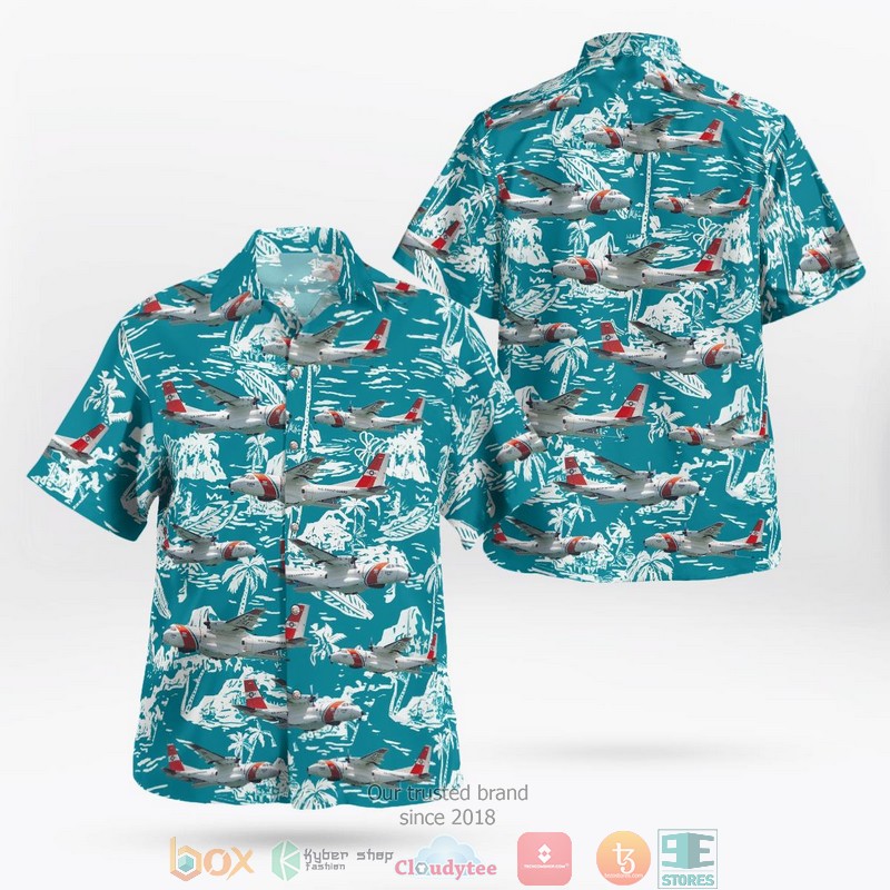 USCG CASA HC-144A Ocean Sentry Hawaii 3D Shirt word1