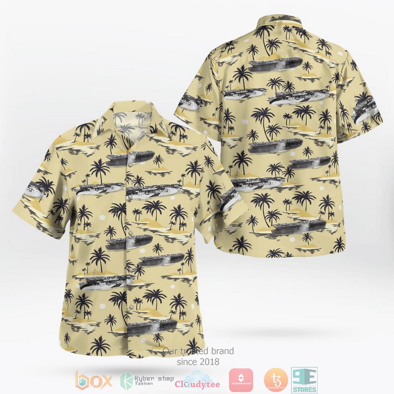 USS Long Island CVE-1 World War II Hawaiian Shirt 8 USS Long Island CVE-1 World War II Hawaiian Shirt word2