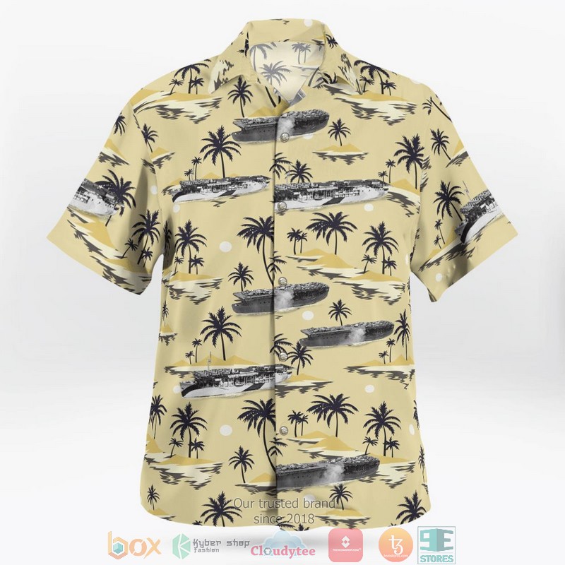 USS Long Island CVE-1 World War II Hawaiian Shirt 2 USS Long Island CVE-1 World War II Hawaiian Shirt word1