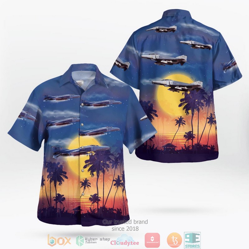 US Air Force McDonnell F-4G Wild Weasel Hawaii 3D Shirt 9 US Air Force McDonnell F-4G Wild Weasel Hawaii 3D Shirt word3