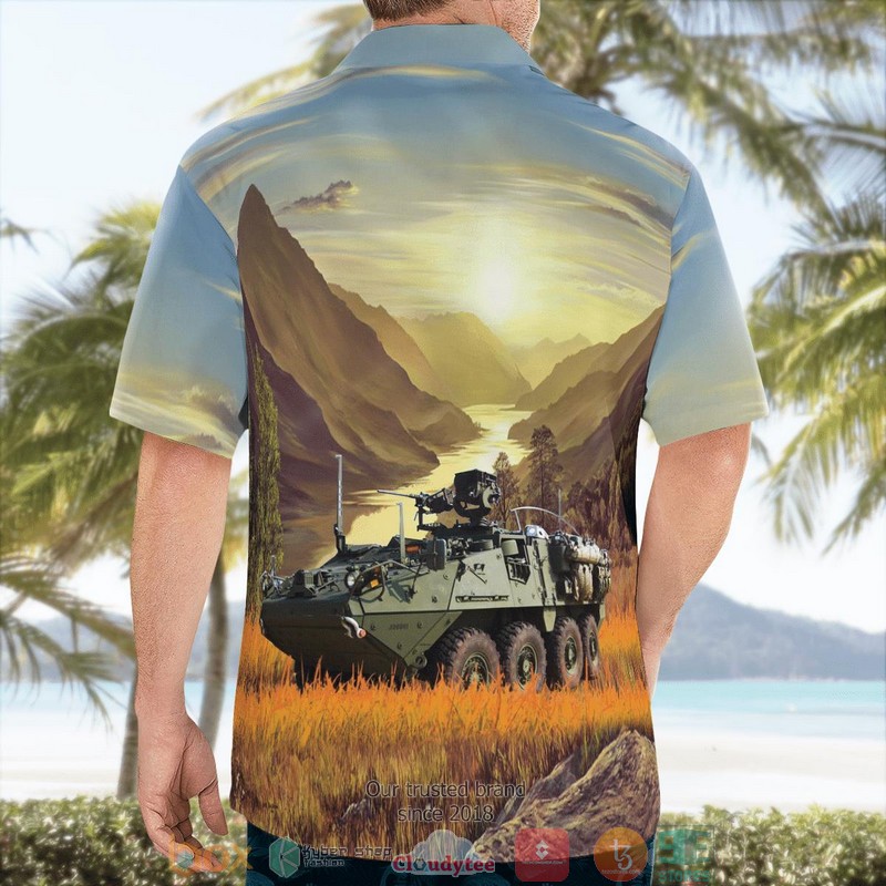 NEW US Army M1127 Reconnaissance Vehicle RV Aloha Shirt 4 NEW US Army M1127 Reconnaissance Vehicle RV Aloha Shirt word1
