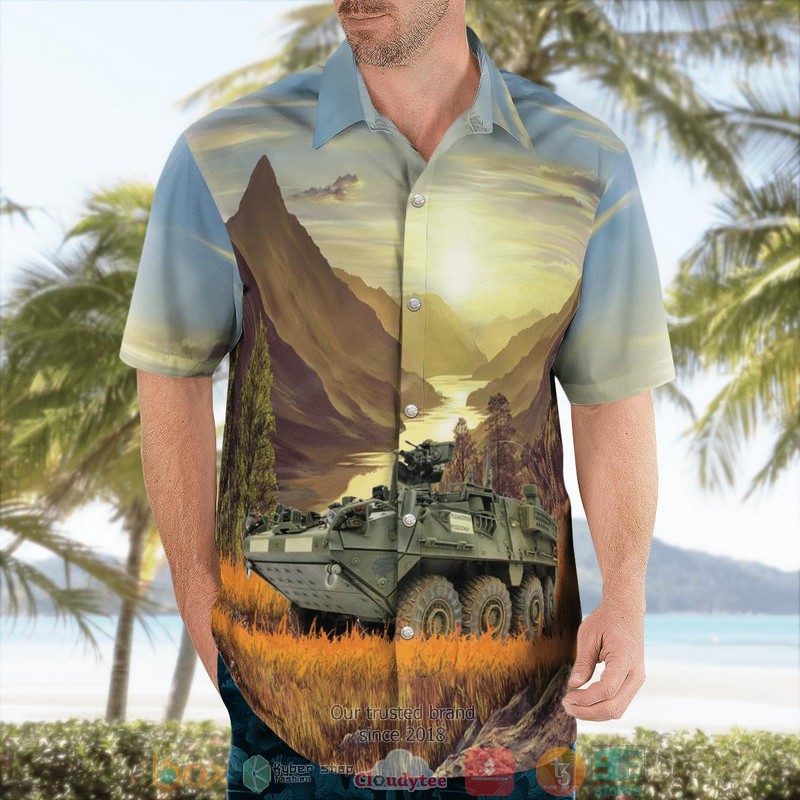 NEW US Army M1130 Command Vehicle CV Aloha Shirt 3 NEW US Army M1130 Command Vehicle CV Aloha Shirt word2
