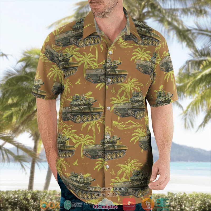 US Army Vietnam War M551 Sheridan Light Tank Hawaiian Shirt 3 US Army Vietnam War M551 Sheridan Light Tank Hawaiian Shirt word1