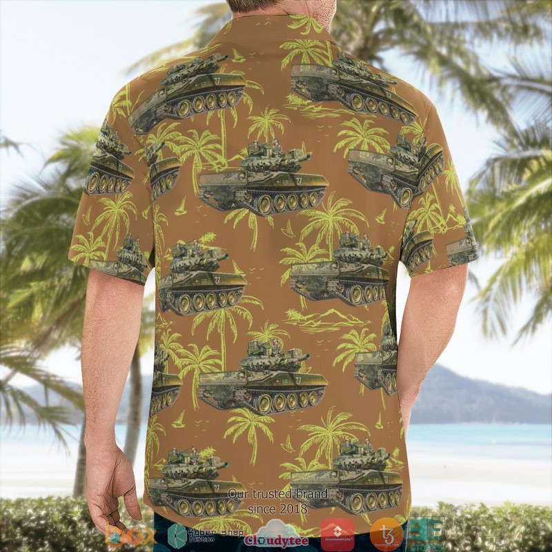 US Army Vietnam War M551 Sheridan Light Tank Hawaiian Shirt 4 US Army Vietnam War M551 Sheridan Light Tank Hawaiian Shirt word1