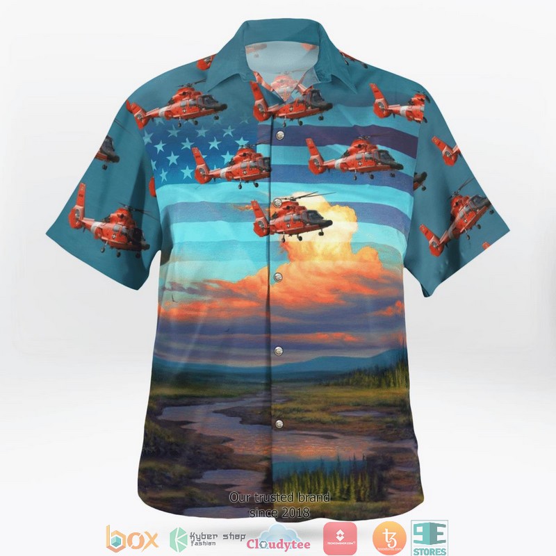 US Coast Guard Aerospatiale HH 65C Dolphin SA 366G 1 Independence Day Hawaiian Shirt 2 US Coast Guard Aerospatiale HH 65C Dolphin SA 366G 1 Independence Day Hawaiian Shirt word1