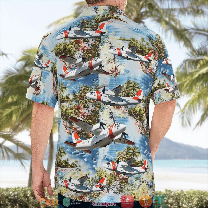 US Coast Guard Alenia C 27J Spartan Hawaiian Shirt 4 US Coast Guard Alenia C 27J Spartan Hawaiian Shirt word3