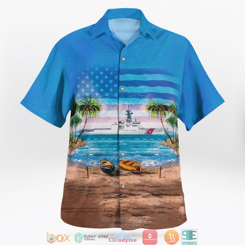 US Coast Guard USCGC Bertholf WMSL 750 Independence Day Hawaiian Shirt 2 US Coast Guard USCGC Bertholf WMSL 750 Independence Day Hawaiian Shirt word2