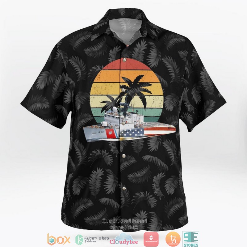 US Coast Guard USCGC Mohawk WMEC 913 Independence Day Hawaiian Shirt 2 US Coast Guard USCGC Mohawk WMEC 913 Independence Day Hawaiian Shirt word2