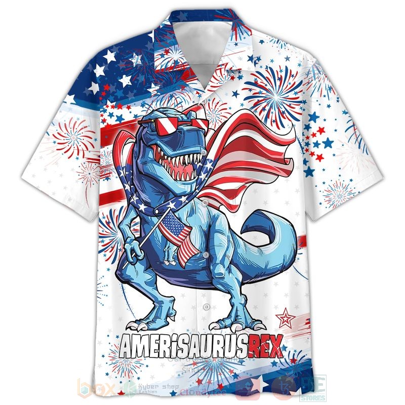 BEST US Independence Day Amerisaurusrex All Over Print Shirt, Hoodie word3