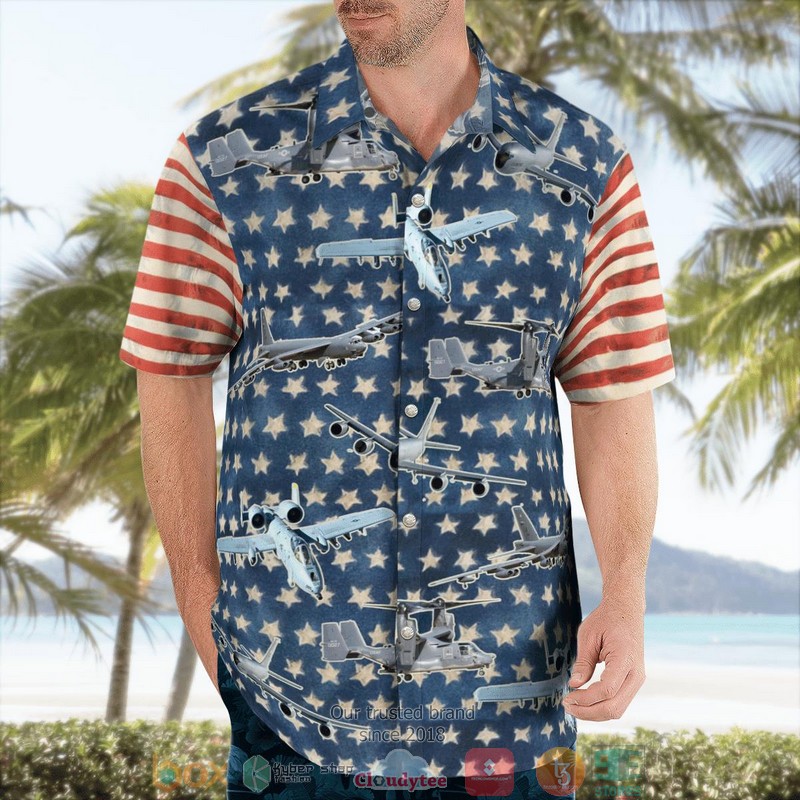 US Military Aircraft Independence Day Hawaii 3D Shirt 3 US Military Aircraft Independence Day Hawaii 3D Shirt word3