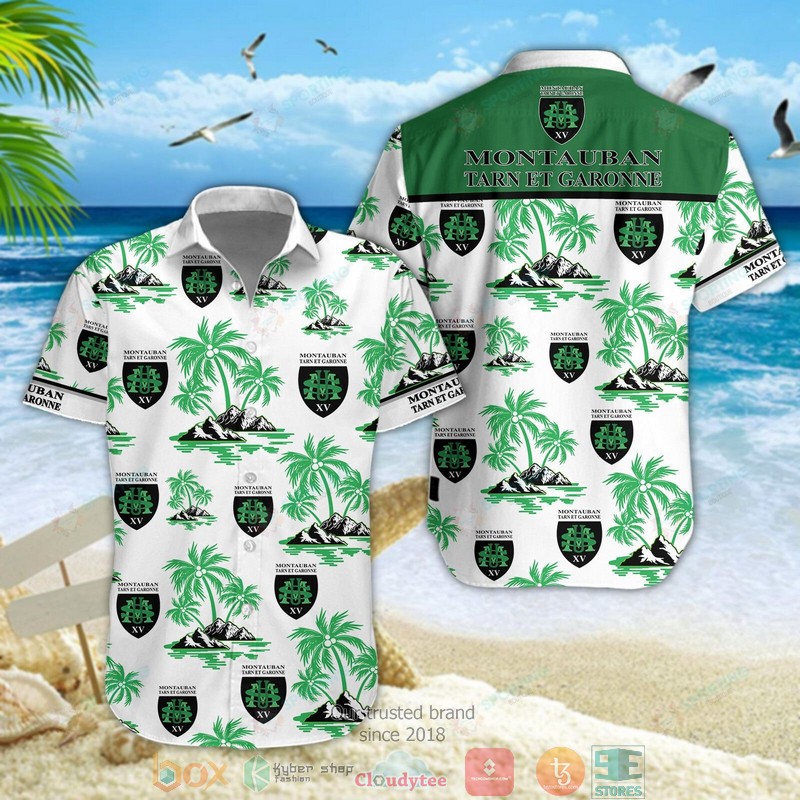 US Montauban Hawaiian shirt, short word2