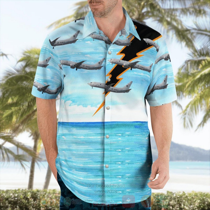 BEST US Navy Boeing P-8A Poseidon 737-8FV of VP-30 Pro's Nest 3D Aloha Shirt word1