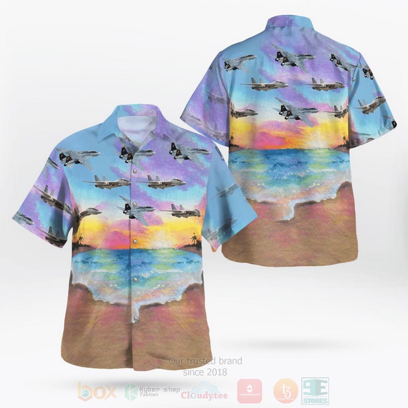 BEST US Navy Historical Aircraft Grumman F-14 Tomcat 3D Aloha Shirt 9 BEST US Navy Historical Aircraft Grumman F-14 Tomcat 3D Aloha Shirt word2