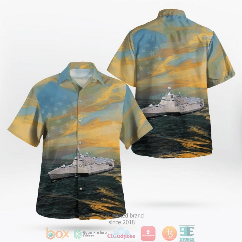 US Navy USS Coronado LCS-4 4th Of July Hawaii 3D Shirt