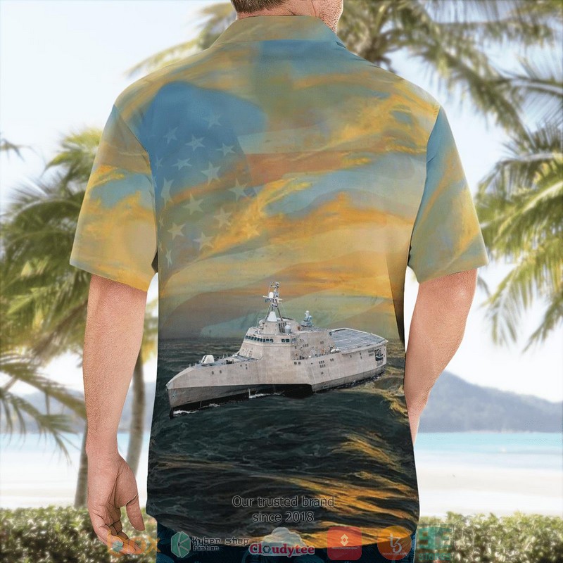 US Navy USS Coronado LCS-4 4th Of July Hawaii 3D Shirt 2 US Navy USS Coronado LCS-4 4th Of July Hawaii 3D Shirt word2