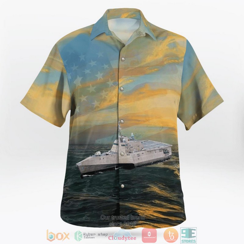 US Navy USS Coronado LCS-4 4th Of July Hawaii 3D Shirt 3 US Navy USS Coronado LCS-4 4th Of July Hawaii 3D Shirt word2