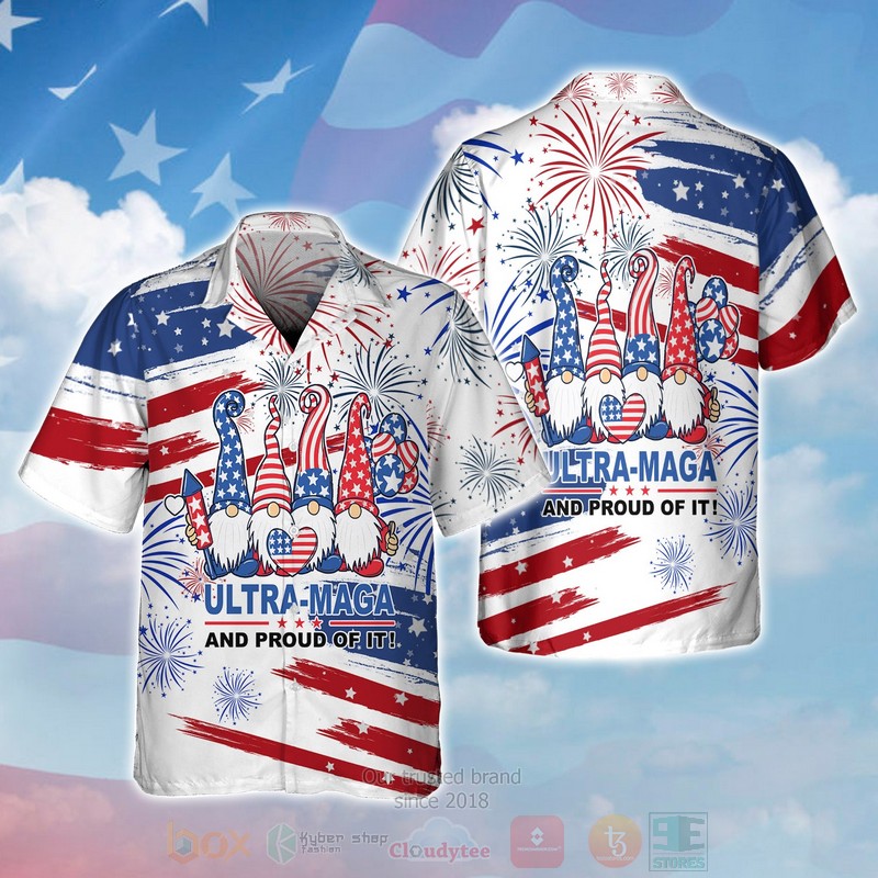 BEST Ultra Maga And Proud Of It White-Blue 3D Printing Shirt, Hoodie word1