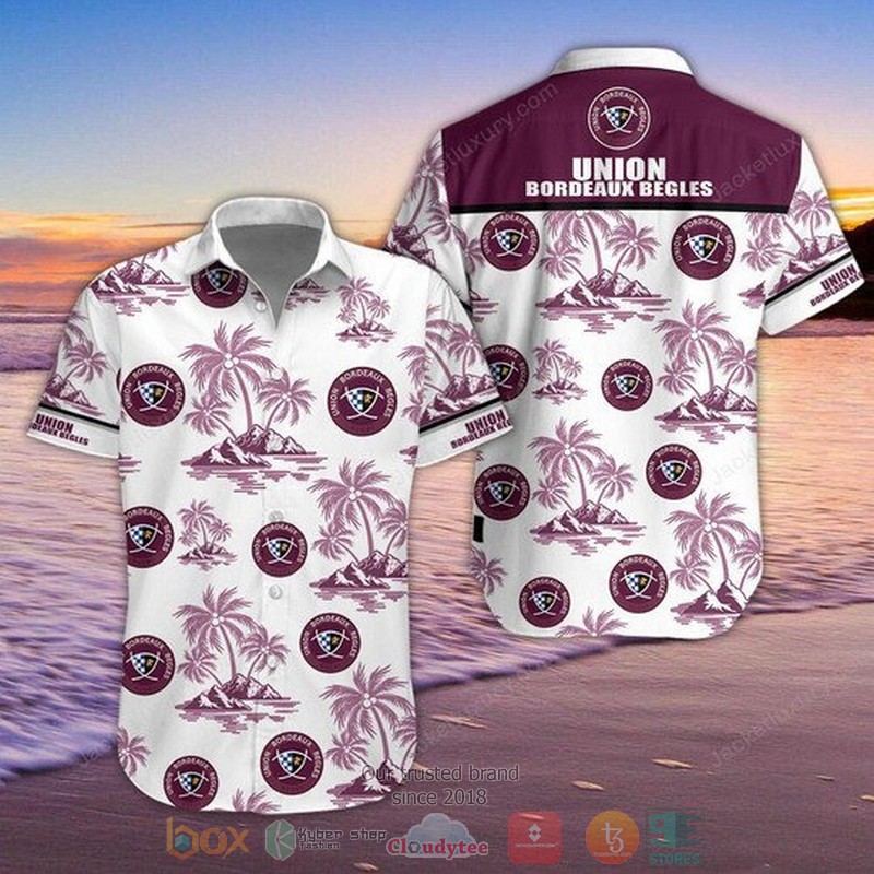 HOT Union Bordeaux Begles Hawaiian Shirt, Shorts word1