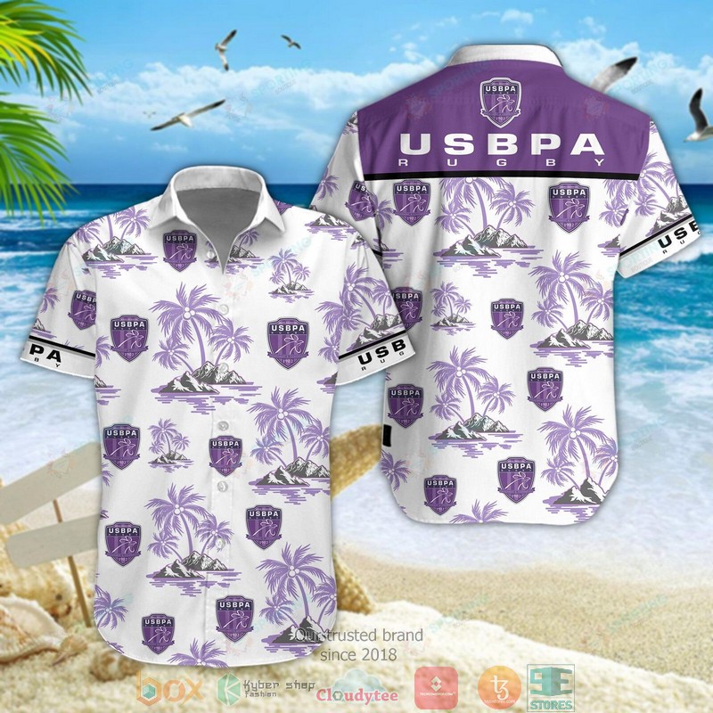 Union Sportive Bressane Hawaiian shirt, short 5 Union Sportive Bressane Hawaiian shirt, short word2