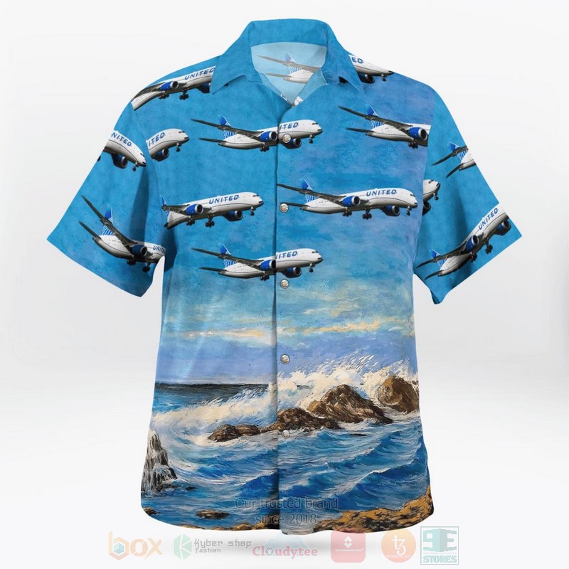 BEST United Airlines Boeing 787-9 Dreamliner 3D Aloha Shirt 2 BEST United Airlines Boeing 787-9 Dreamliner 3D Aloha Shirt word3