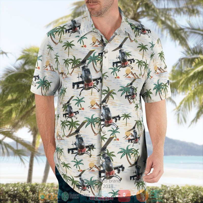 NEW United States Army Aviation Museum Bell AH-1G and AH-1S Cobras Aloha Shirt 3 NEW United States Army Aviation Museum Bell AH-1G and AH-1S Cobras Aloha Shirt word2