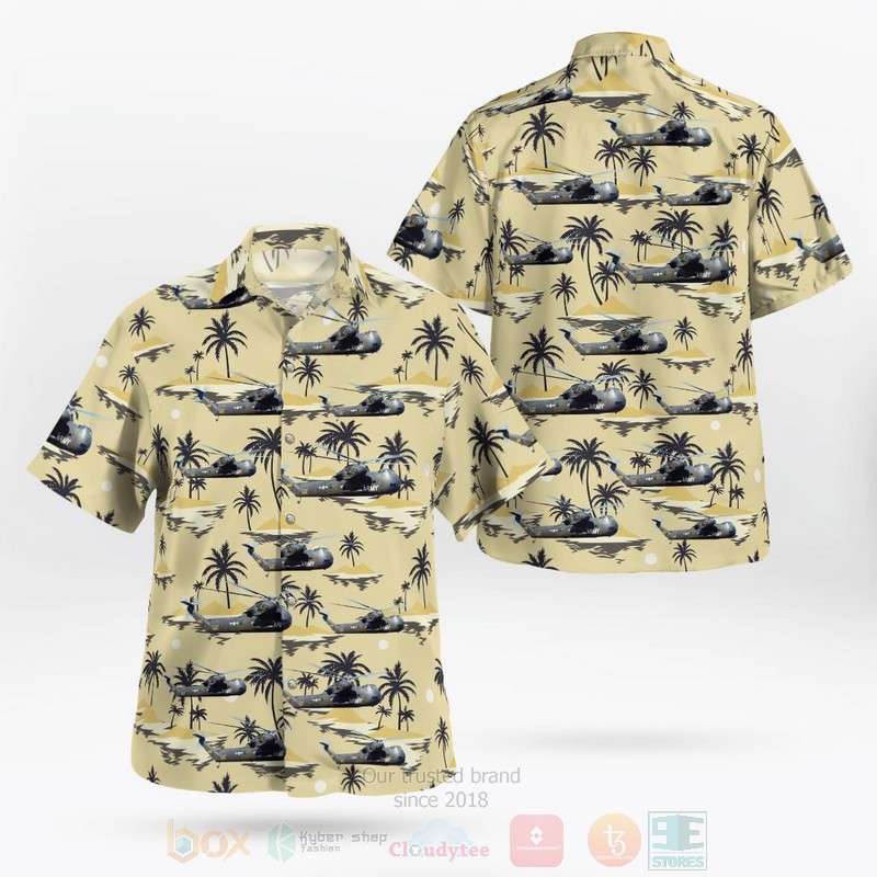 BEST United States Army Aviation Museum Sikorsky CH-37B Mojave 3D Aloha Shirt word2