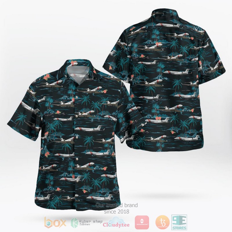 BEST United States Coast Guard C-37A Gulfstream Hawaii Shirt word2