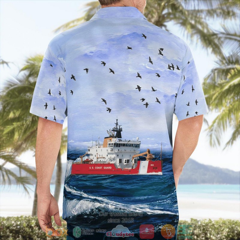 United States Coast Guard USCGC Mackinaw WLBB-30 Aloha Shirt 4 United States Coast Guard USCGC Mackinaw WLBB-30 Aloha Shirt word1
