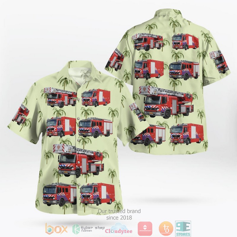 Utrecht Netherlands Brandweer Veiligheidsregio Utrecht Hawaii 3D Shirt 1 Utrecht Netherlands Brandweer Veiligheidsregio Utrecht Hawaii 3D Shirt word3