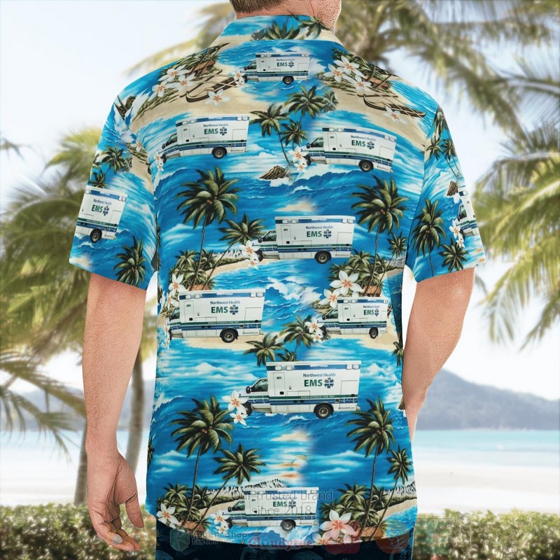 BEST Valparaiso, Indiana, Northwest Health EMS Blue 3D Aloha Shirt 4 BEST Valparaiso, Indiana, Northwest Health EMS Blue 3D Aloha Shirt word3