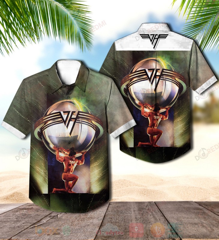 BEST Van Halen 5150 Album Aloha Hawaiian Shirt