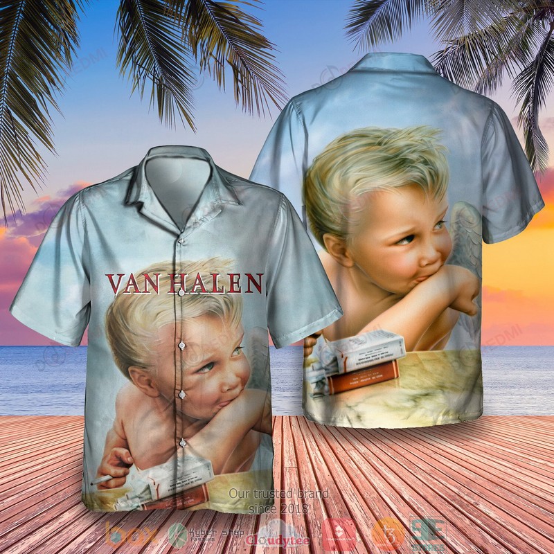 BEST Van Halen Band Jump 1984 Aloha Shirt 1 BEST Van Halen Band Jump 1984 Aloha Shirt word2