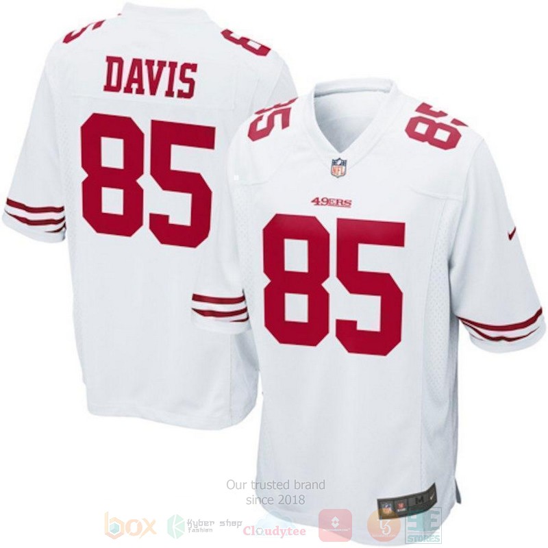 BEST Vernon Davis San Francisco 49ers Jersey Football word3