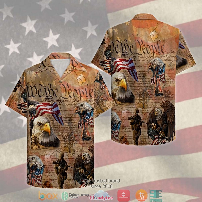 Veteran Eagle Hawaiian shirt 1 Veteran Eagle Hawaiian shirt word1