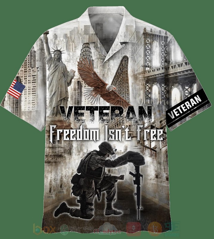 BEST Veteran Freedom Isn't Free Aloha Hawaiian Shirt