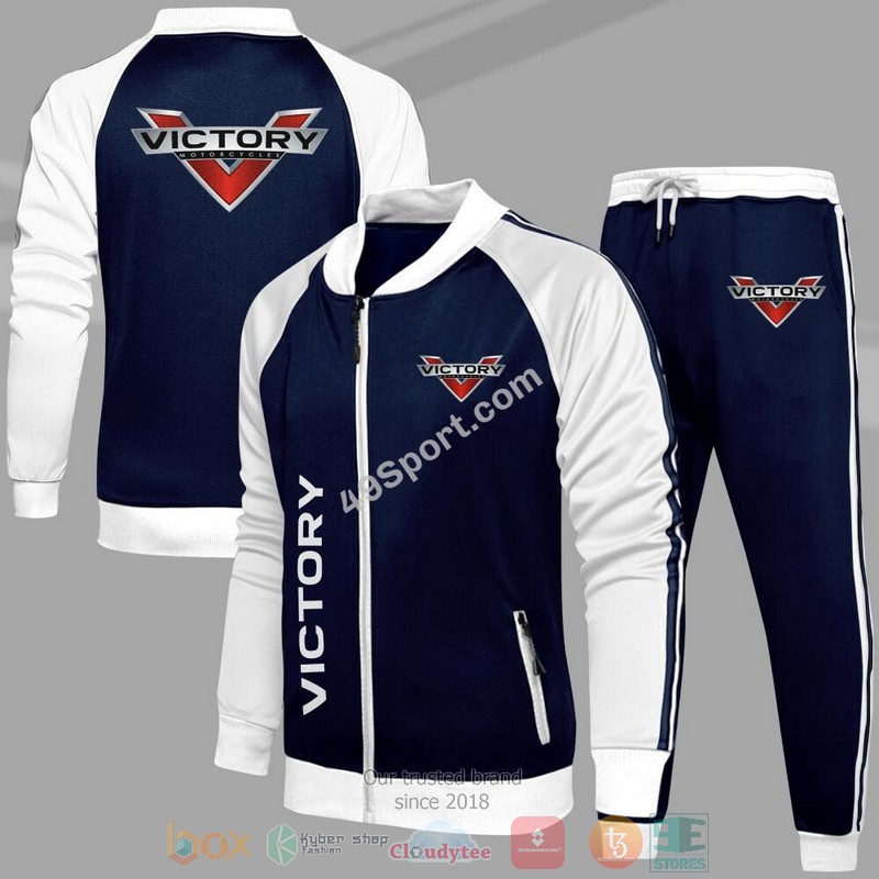 NEW Victory Motorcycles Tracksuits Jacket and Pant word1