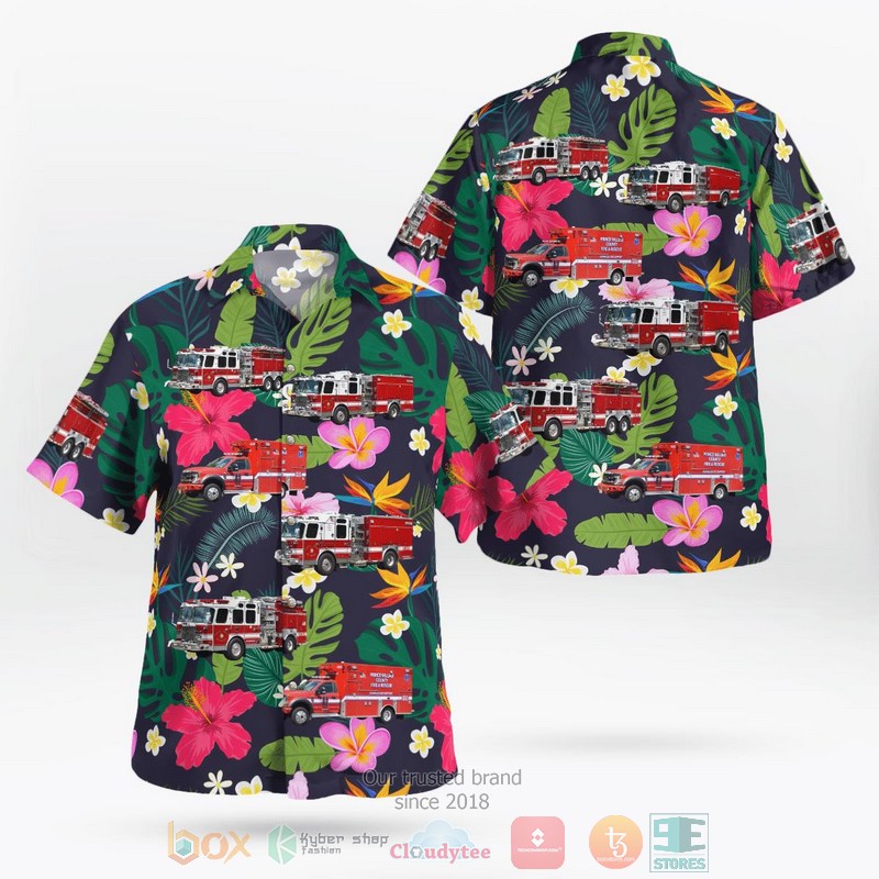 BEST Virginia Dumfries-Triangle Volunteer Fire Department Hawaii Shirt
