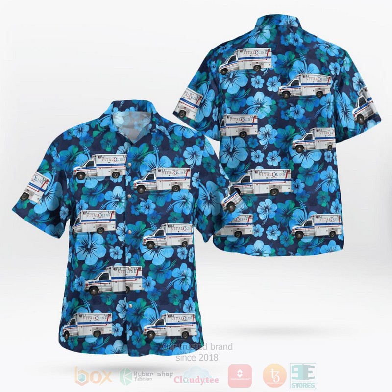 BEST Vital Link EMS 3D Aloha Shirt