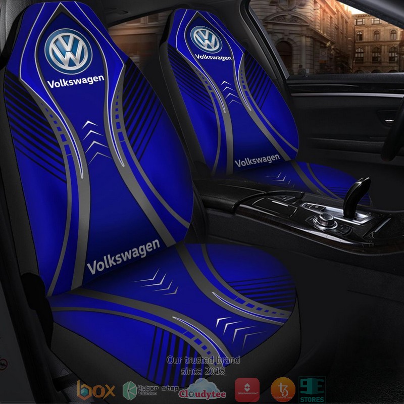 Volkswagen Egyptian blue Car Seat Covers 3 Volkswagen Egyptian blue Car Seat Covers word2