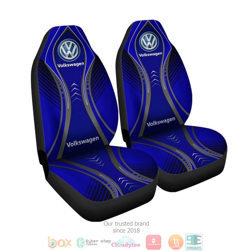 Volkswagen Egyptian blue Car Seat Covers 4 Volkswagen Egyptian blue Car Seat Covers word2