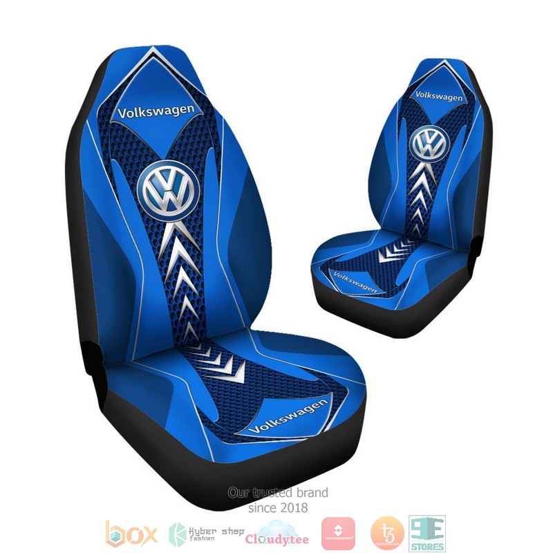 Volkswagen Light Blue Car Seat Covers 3 Volkswagen Light Blue Car Seat Covers word2
