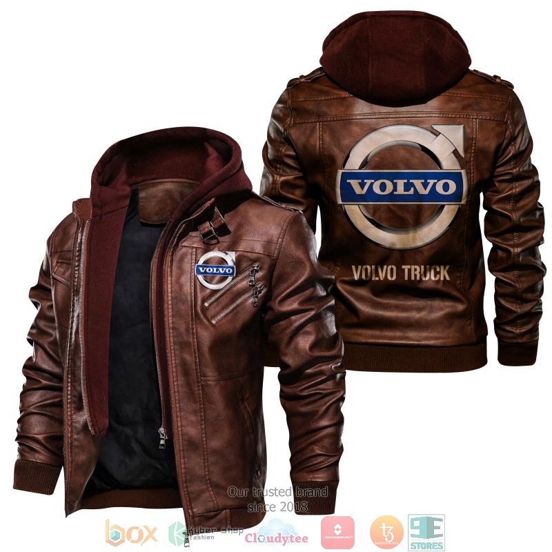 Volvo TRUCK Leather Jacket