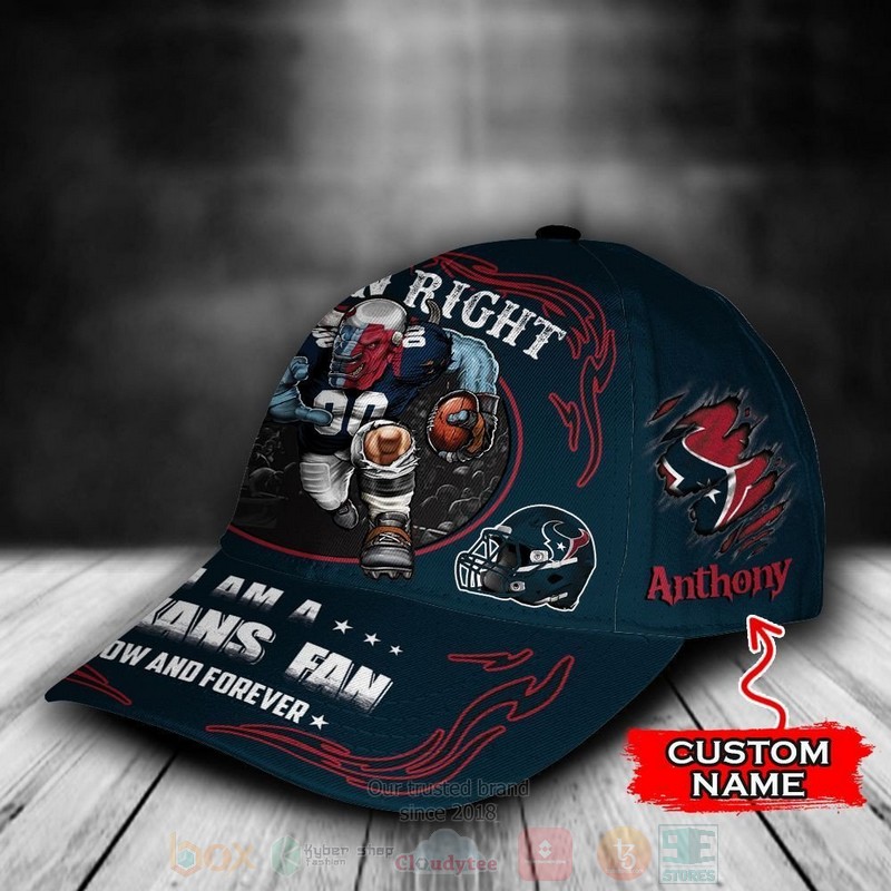 BEST Houston Texans Mascot NFL Team Custom Name 3D Cap 2 BEST Houston Texans Mascot NFL Team Custom Name 3D Cap word1