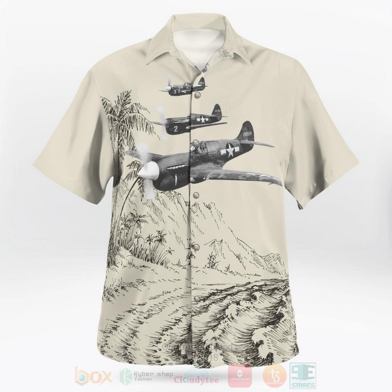 BEST WWII Curtiss P-40 Warhawk Military Plane Aircraft Beach Vintage 3D Aloha Shirt 3 BEST WWII Curtiss P-40 Warhawk Military Plane Aircraft Beach Vintage 3D Aloha Shirt word2