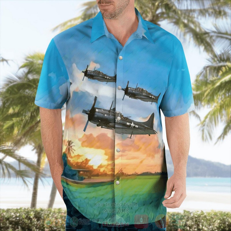 BEST WWII Douglas SBD Dauntless Military Dive Bomber Aircraft 3D Aloha Shirt 4 BEST WWII Douglas SBD Dauntless Military Dive Bomber Aircraft 3D Aloha Shirt word3
