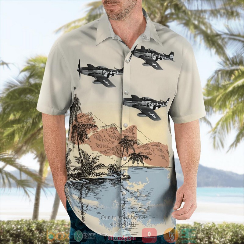 WWII North American P-51 Mustang Military Aircraft Summer Beach Hawaiian Shirt 4 WWII North American P-51 Mustang Military Aircraft Summer Beach Hawaiian Shirt word1