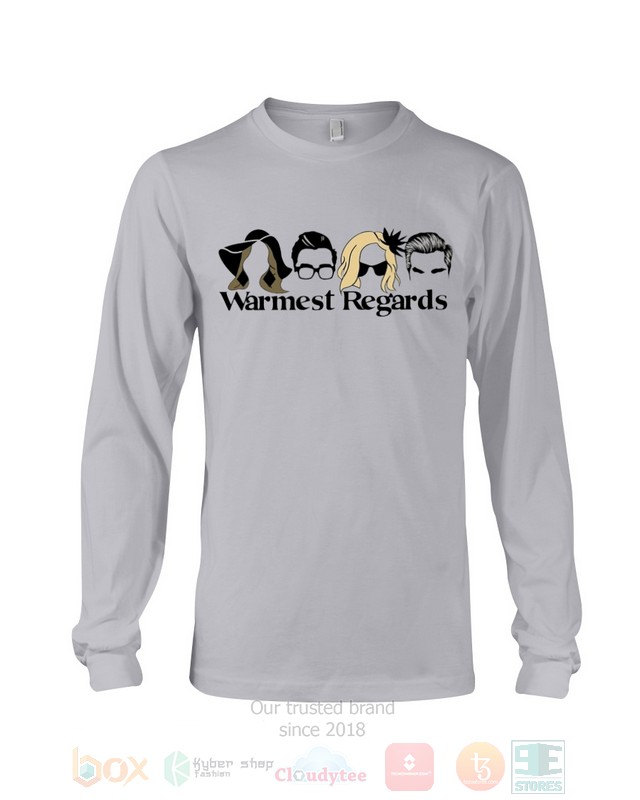 Warmest Regards Schitt's Creek Hoodie, Shirt word1