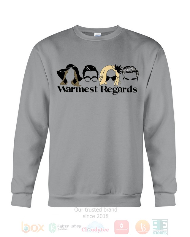 Warmest Regards Schitt's Creek Hoodie, Shirt word1