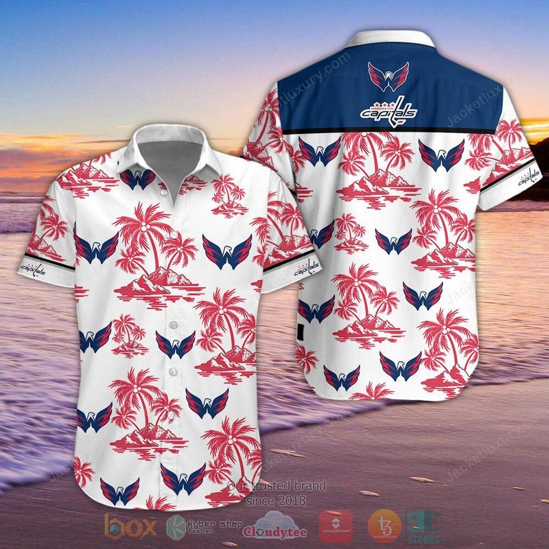 HOT Washington Capitals Hawaiian Shirt, Shorts word2